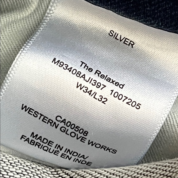 Silver Jeans Men's The R Relaxed Blue Denim 34/32 - Picture 6 of 7